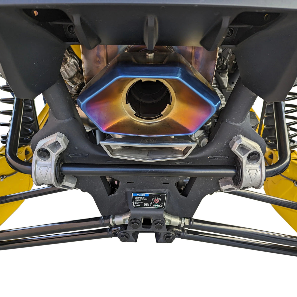 RPM Can-Am Maverick R 3" E-Valve Mid Pipe / Electronic Dump Valve — view 14