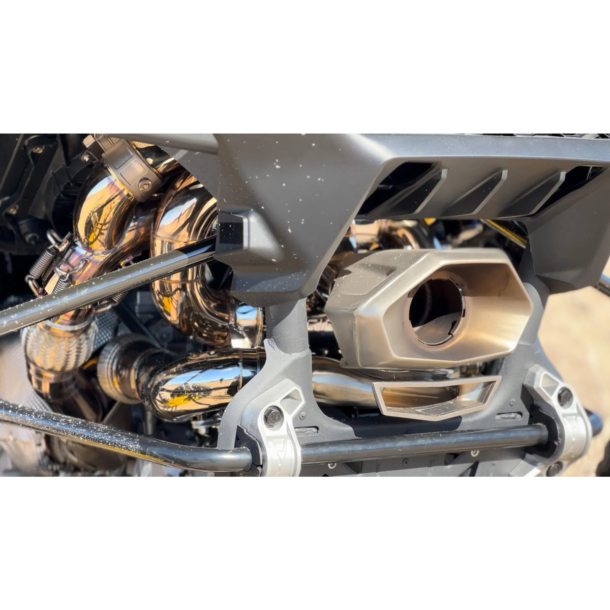 RPM Can-Am Maverick R 3" E-Valve Mid Pipe / Electronic Dump Valve — view 15