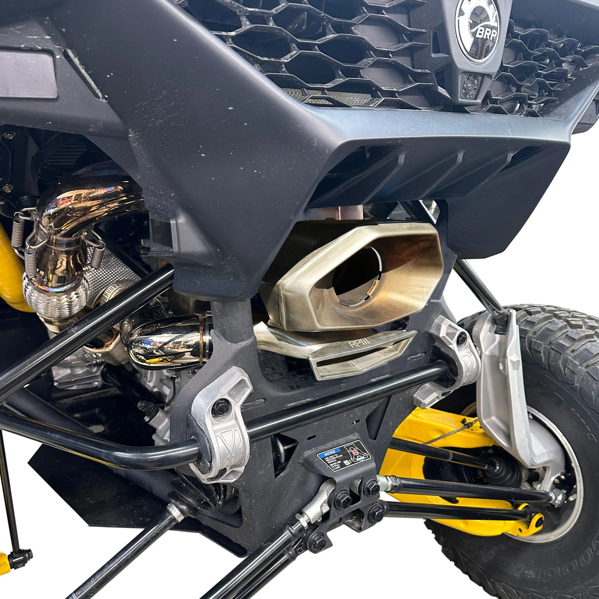 RPM Can-Am Maverick R 3" E-Valve Mid Pipe / Electronic Dump Valve — view 13