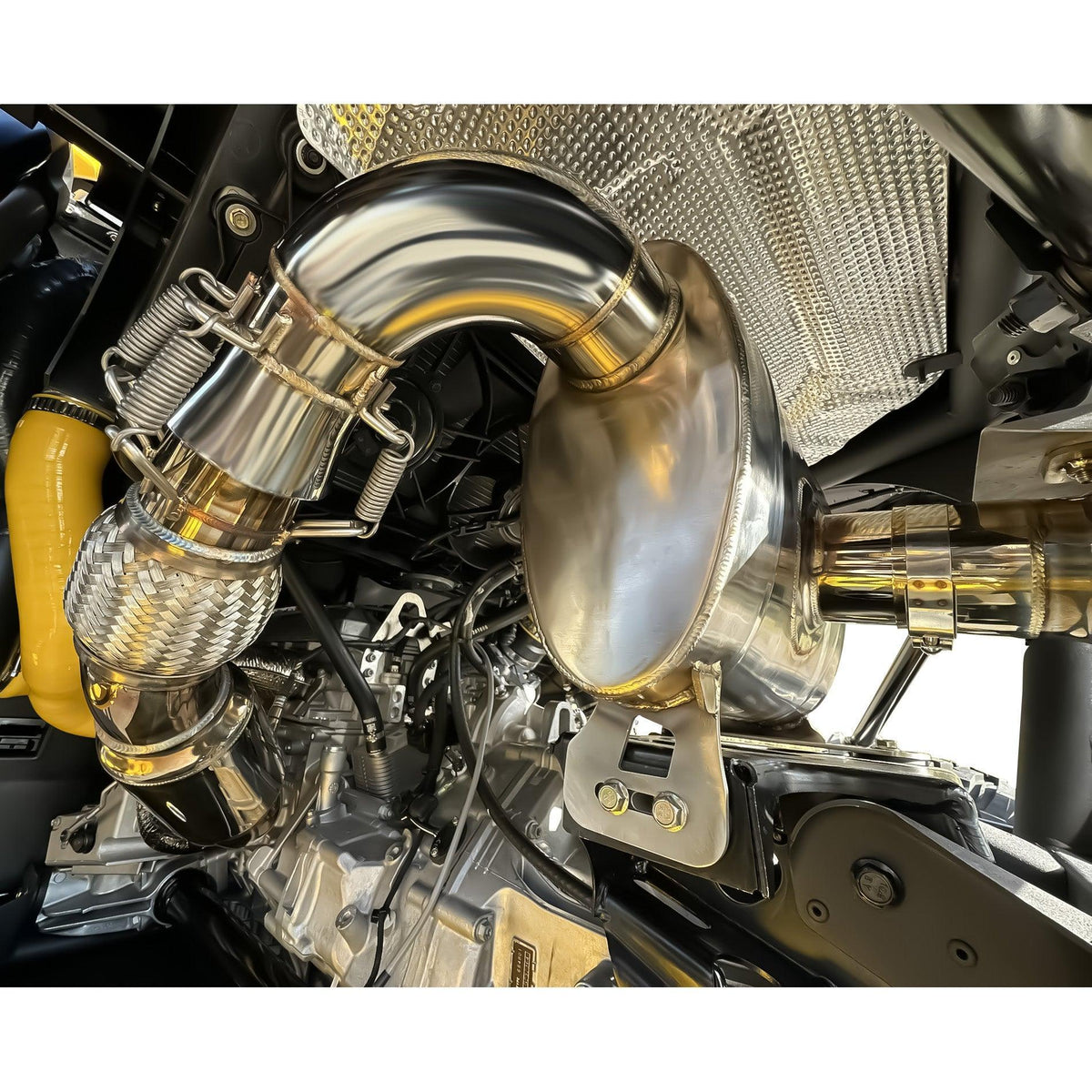 RPM Can-Am Maverick R 3" Chambered Q-Series Muffler / Exhaust System — view 7