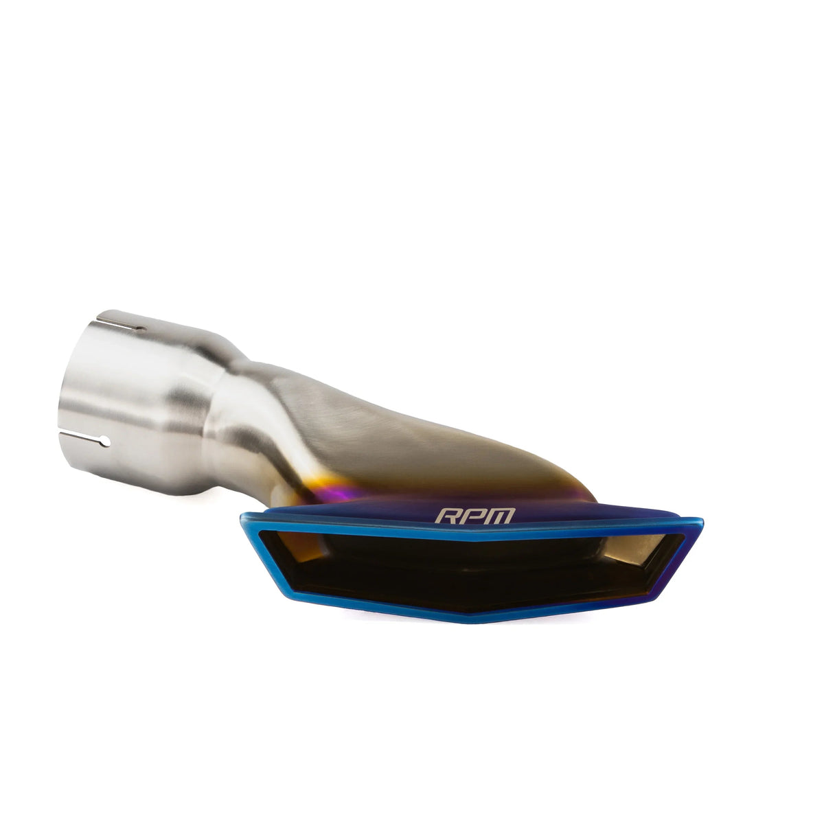 RPM Maverick R Stainless Brushed, Blued & Black Tip E-Valve TIP — view 4