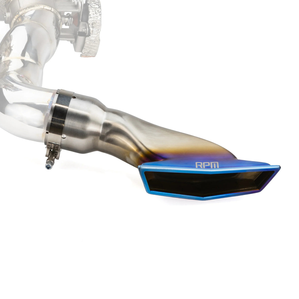 RPM Maverick R Stainless Brushed, Blued & Black Tip E-Valve TIP — view 10