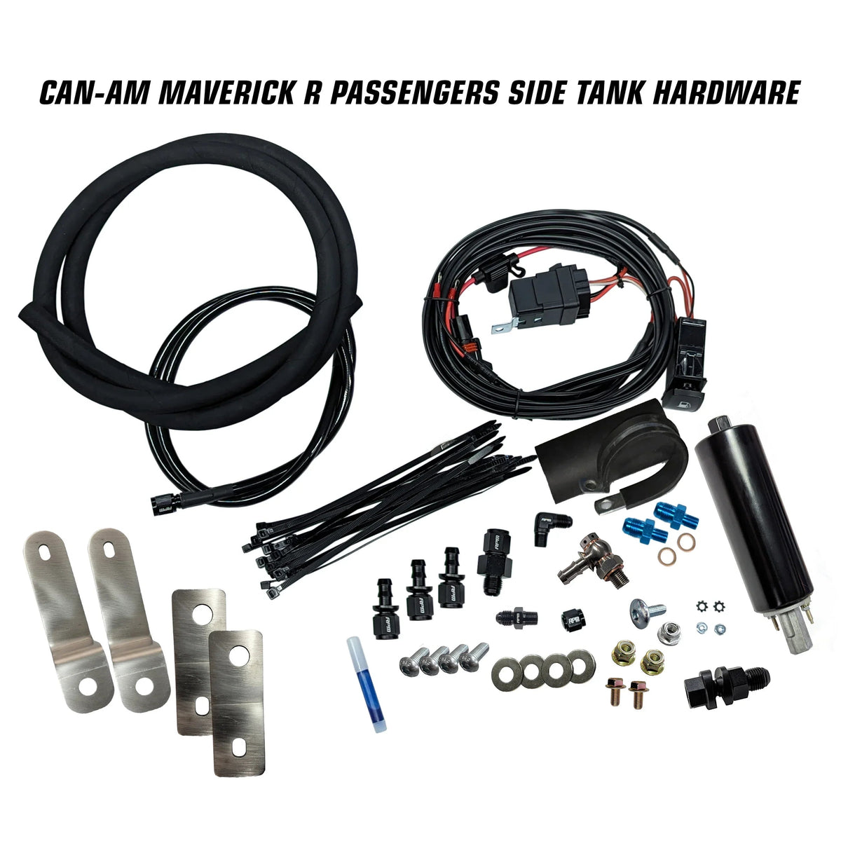 RPM Can-Am Maverick R 9 Gallon Auxiliary Fuel Tank Kit — view 8