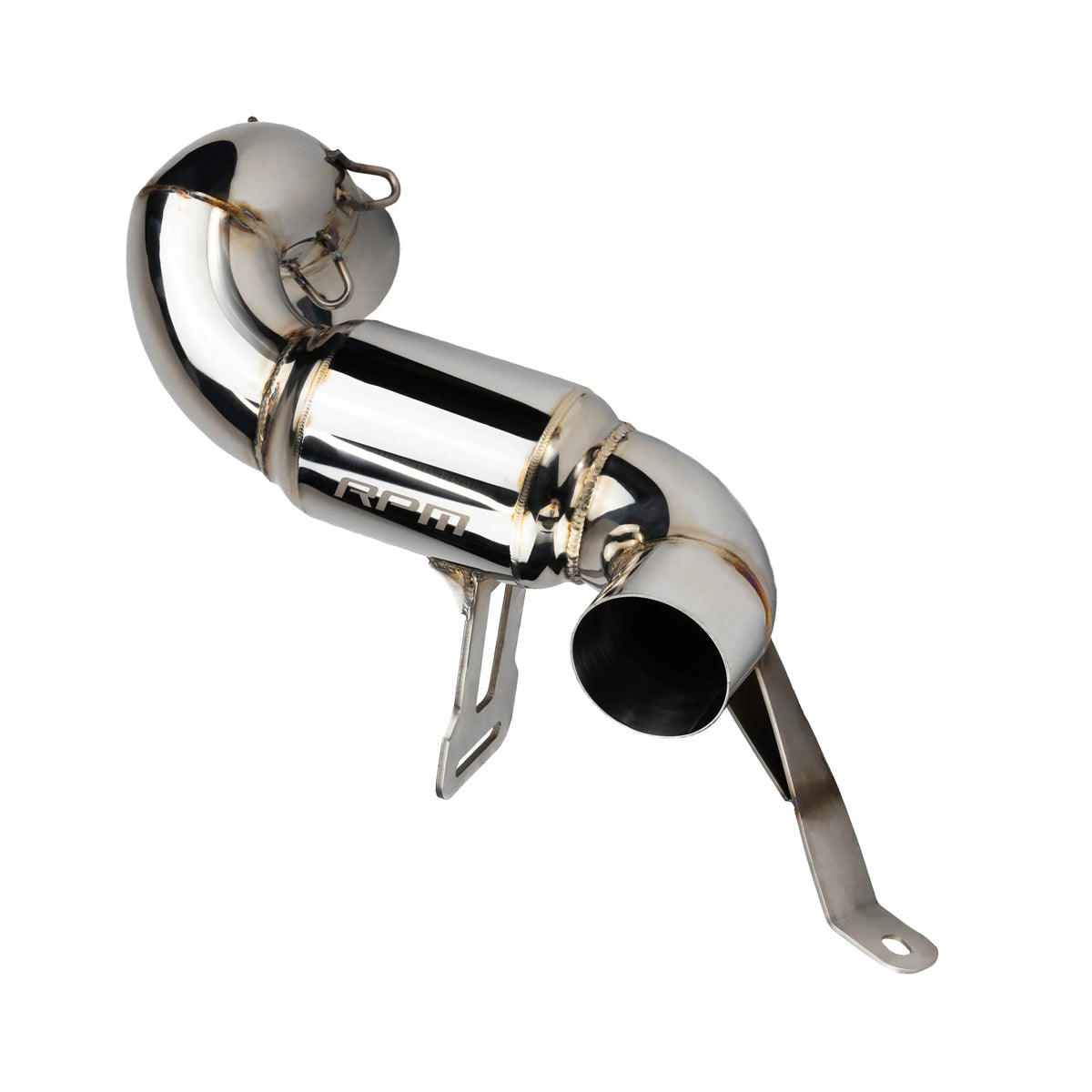 RPM Can-Am Maverick R 3" Slip On Muffler Delete / Race Pipe — view 2