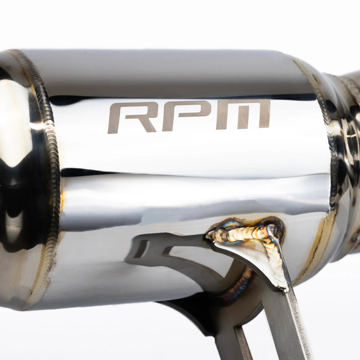 RPM Can-Am Maverick R 3" Slip On Muffler Delete / Race Pipe — view 3