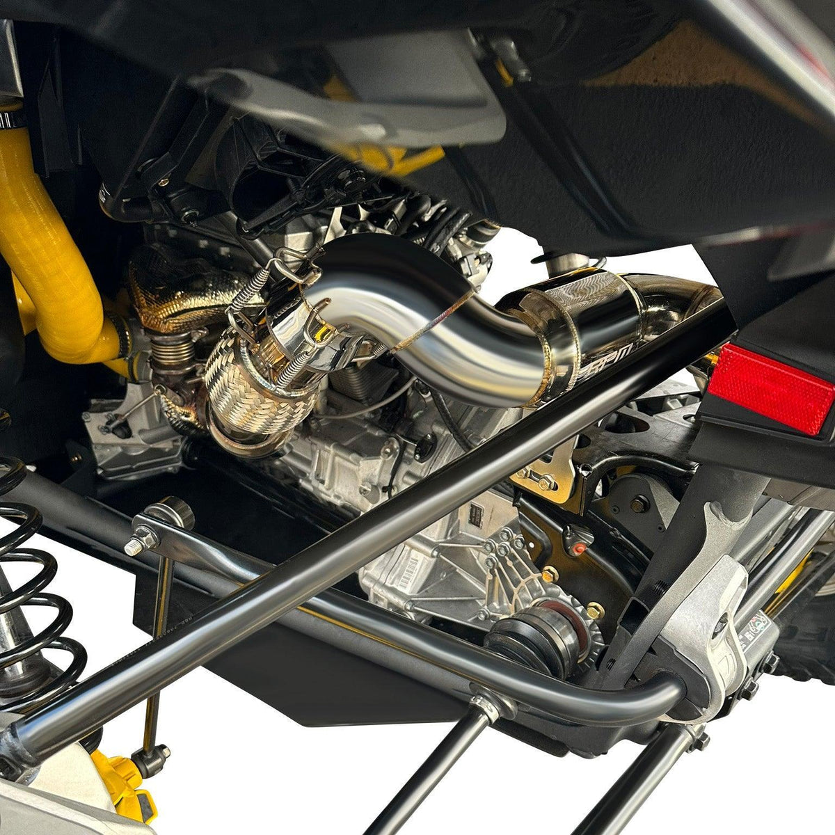 RPM Can-Am Maverick R 3" Slip On Muffler Delete / Race Pipe — view 5