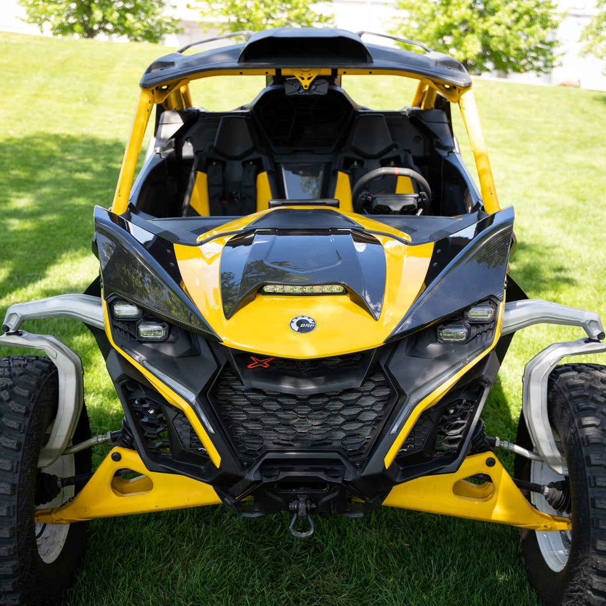 RPM Can-Am Maverick R Carbon Fiber Front Fenders — view 4