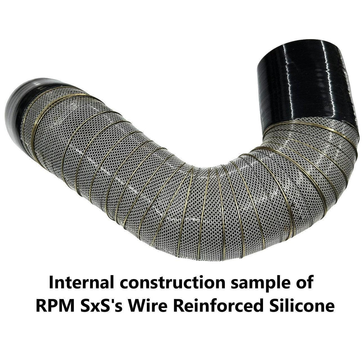 RPM Can-Am Maverick R BOV Charge Tube - 5 Ply Wire Reinforced — view 9