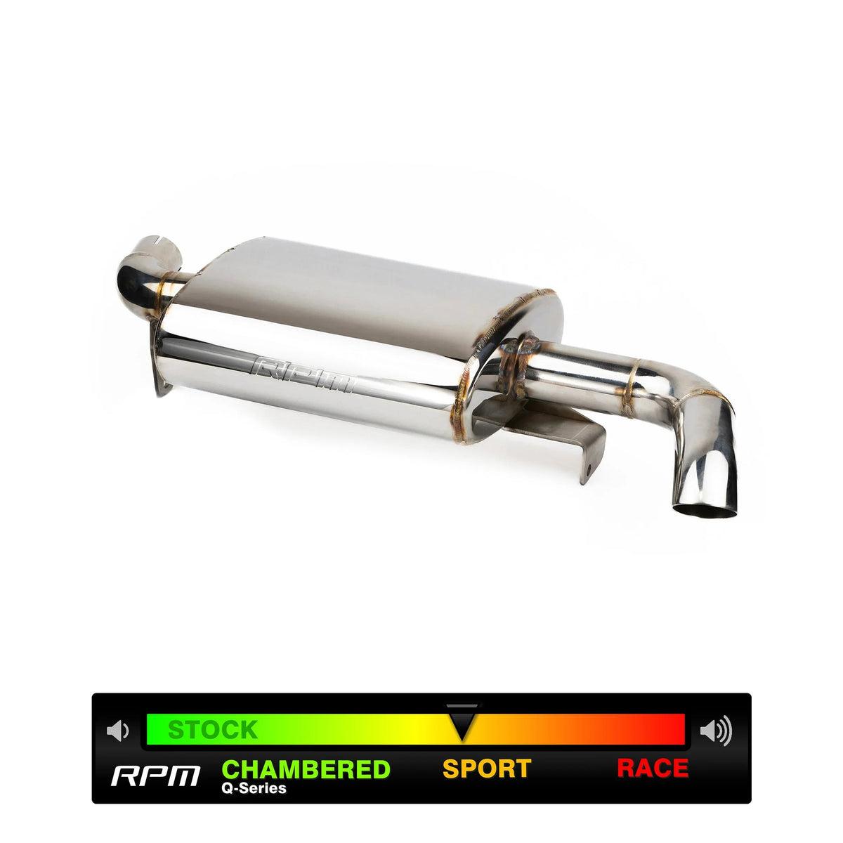 RPM 2018-2023 Maverick Trail / Sport 800/1000 Sport Muffler — view 8