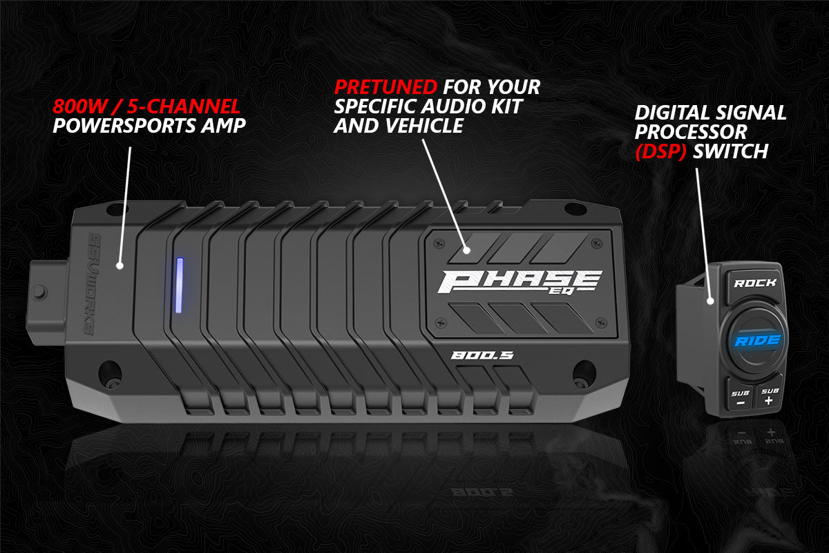 2014-2023 Polaris RZR V-Spec 3-Speaker Plug-&-Play Kit for Ride Command - product image 6