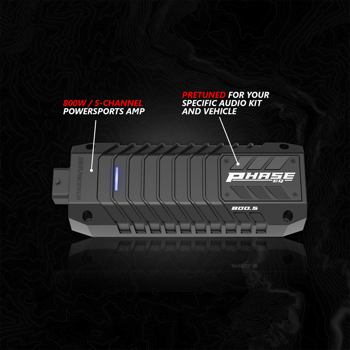 2020-2024 Polaris® RZR PRO Series Phase-4 A-Spec 5-Speaker 800watt System for Ride Command - product image 6