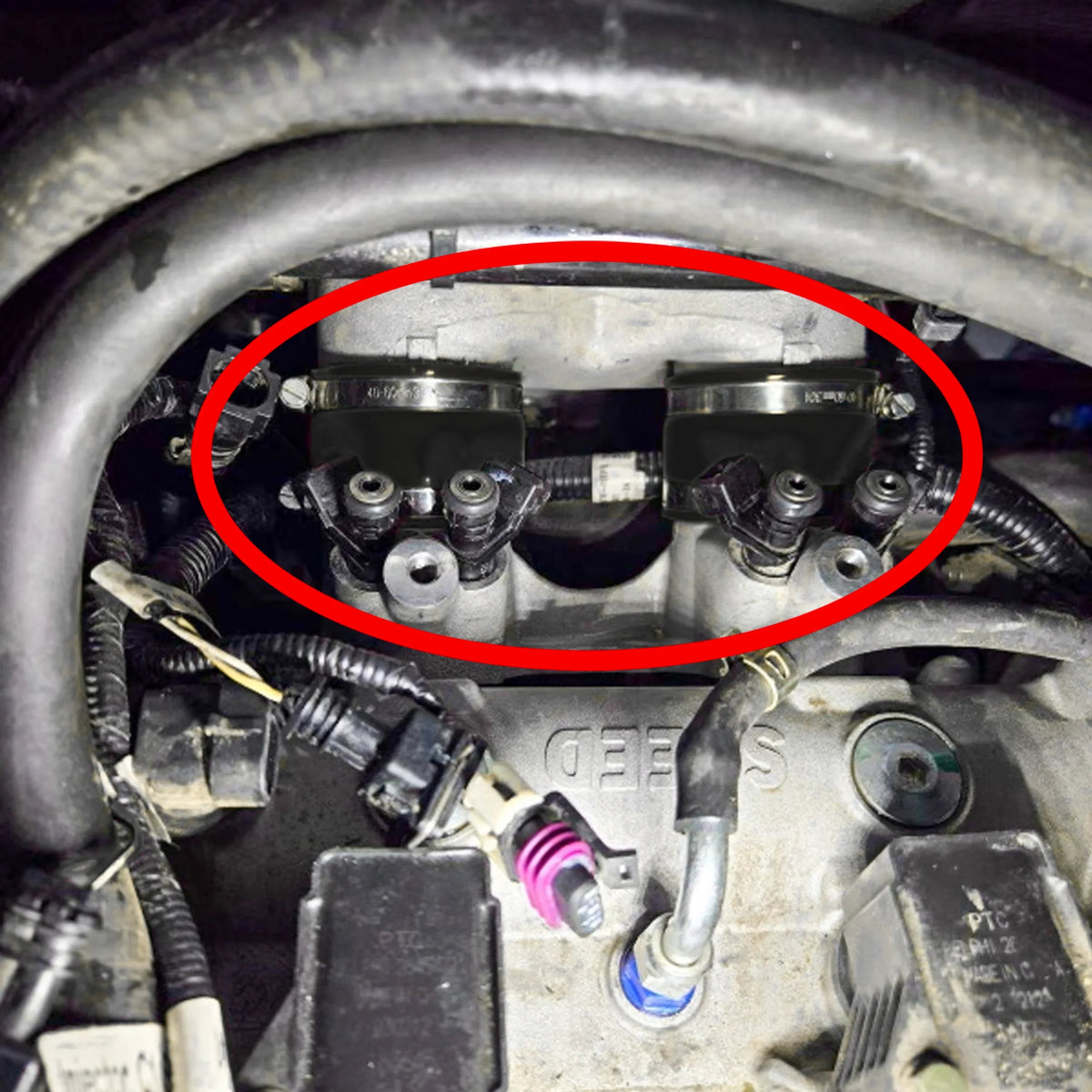RPM Speed UTV Silicone Intake Plenum Boots — view 2