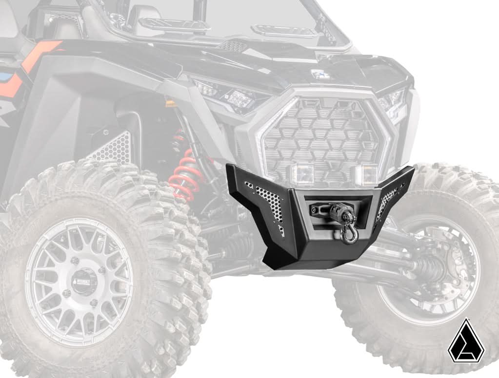 Assault Industries Winch-Ready Aluminum Plate Front Bumper (Fits: Polaris RZR Pro XP)