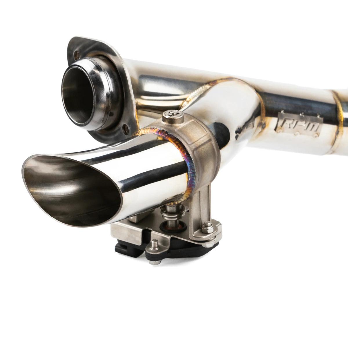 RPM Polaris General 1000 2.5" E-valve Captain's Choice Side Dump Exhaust — view 5