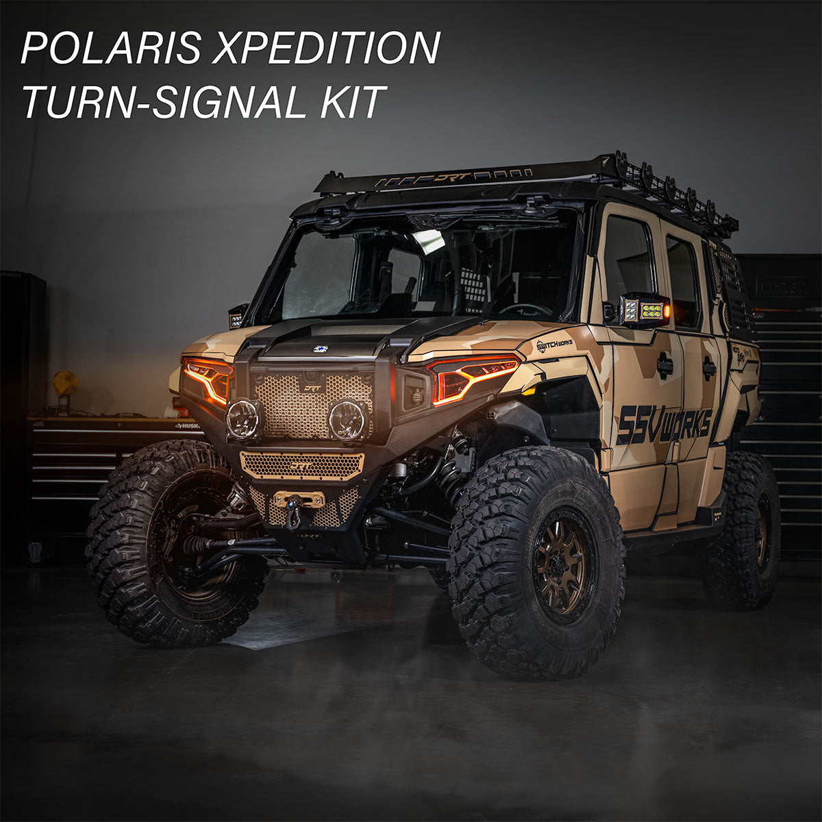 Turn-Signal Plug-&-Play Kit | 2024-2026 Polaris Xpedition | Sequential Front LED Lights w/Taillight Integration - product image 9