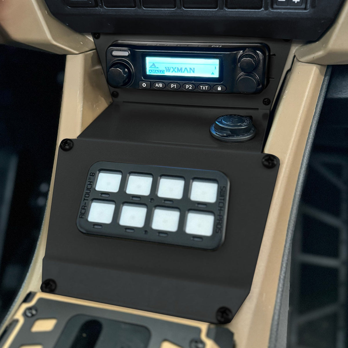 Lower Accessory Panel for 2025 Polaris RZR Pro XP, Pro R, and Pro S Radio Mount - product image 5