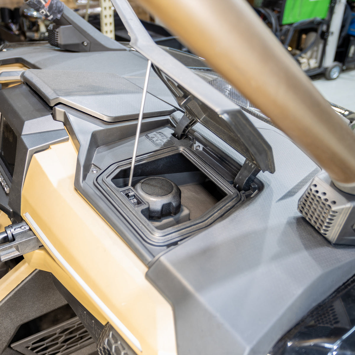 RPM Polaris RZR Pro-series auxiliary dash fuel tank kit — view 8