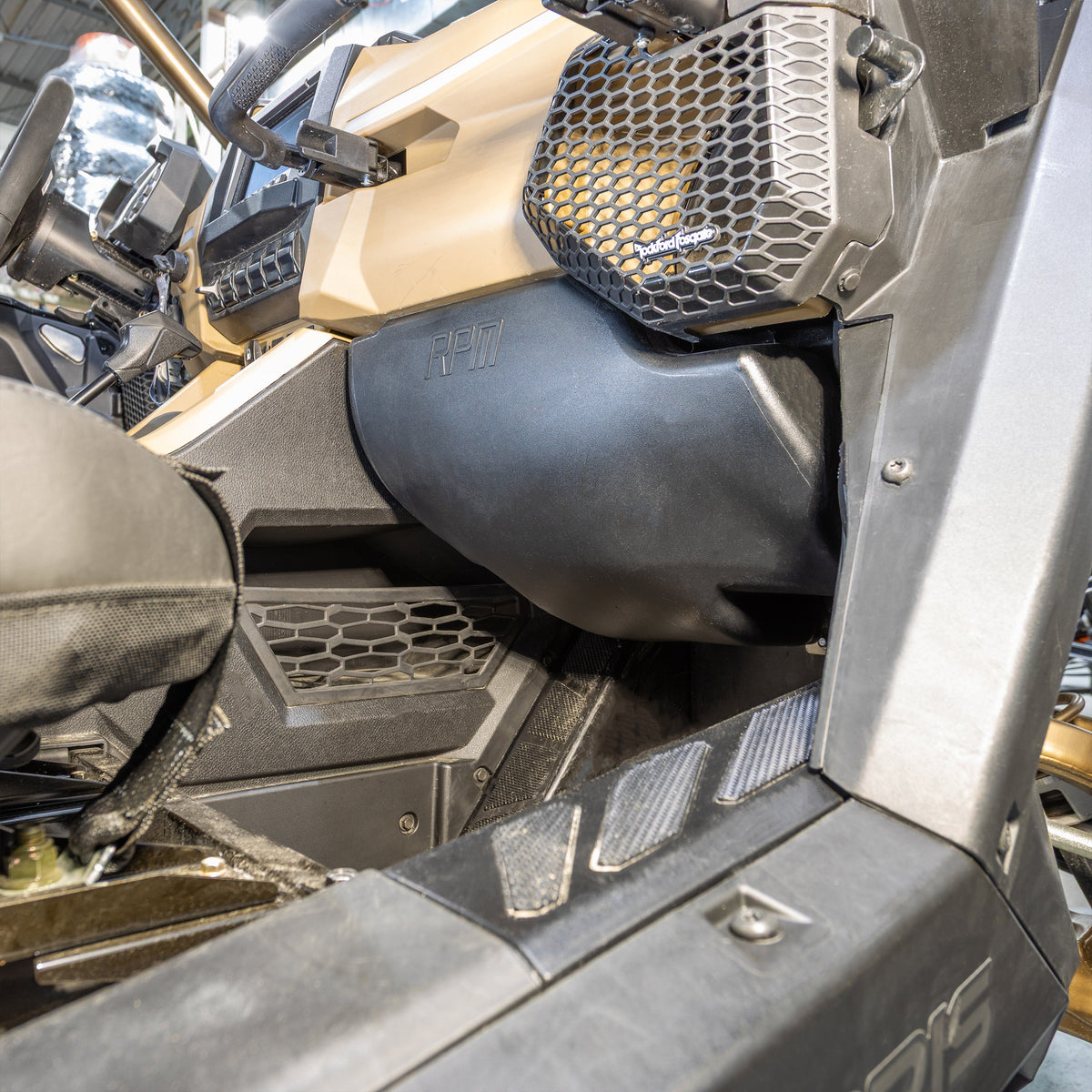RPM Polaris RZR Pro-series auxiliary dash fuel tank kit — view 11