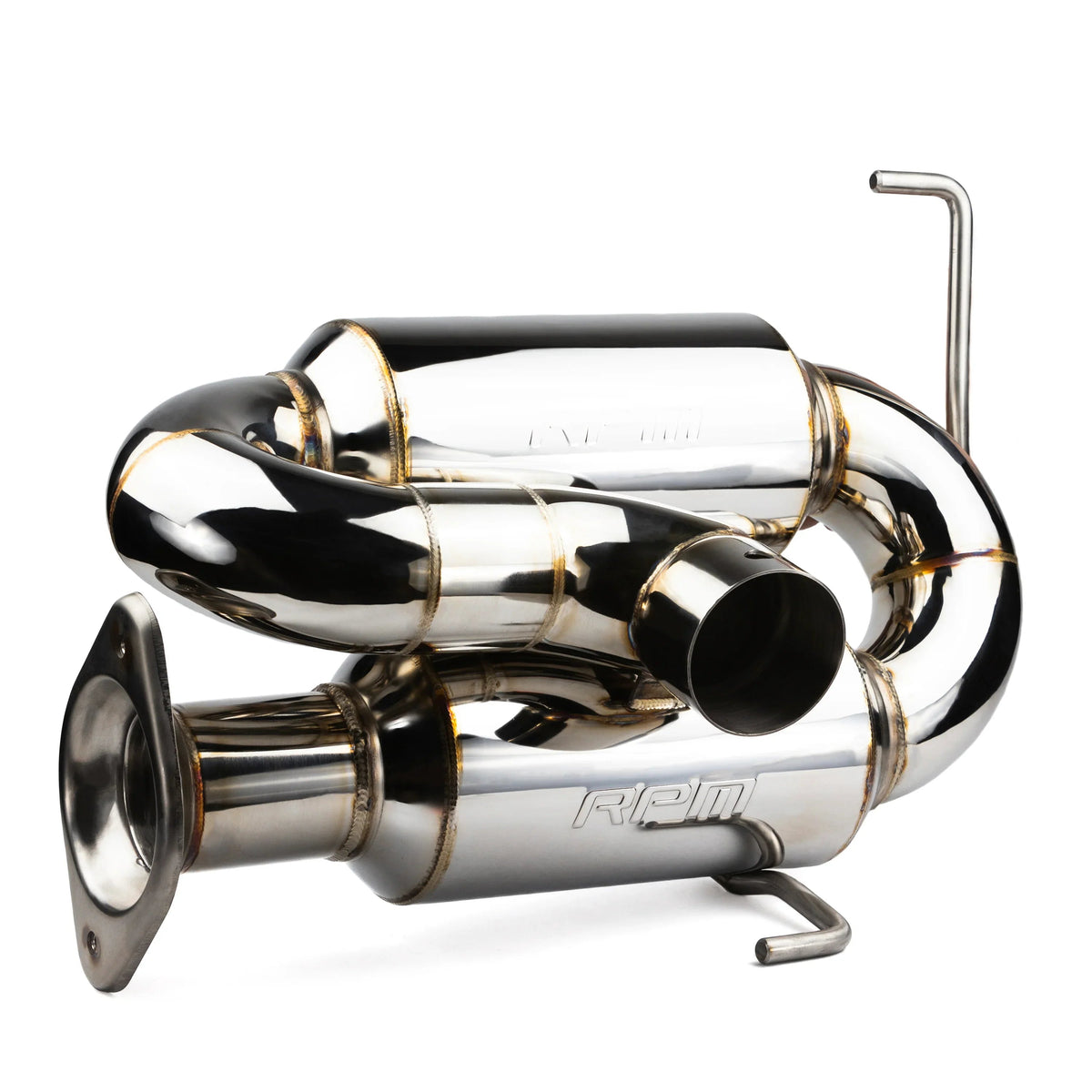 RPM Polaris RZR Pro R 3" DUAL Sport Muffler W/ 3" Tip — view 2