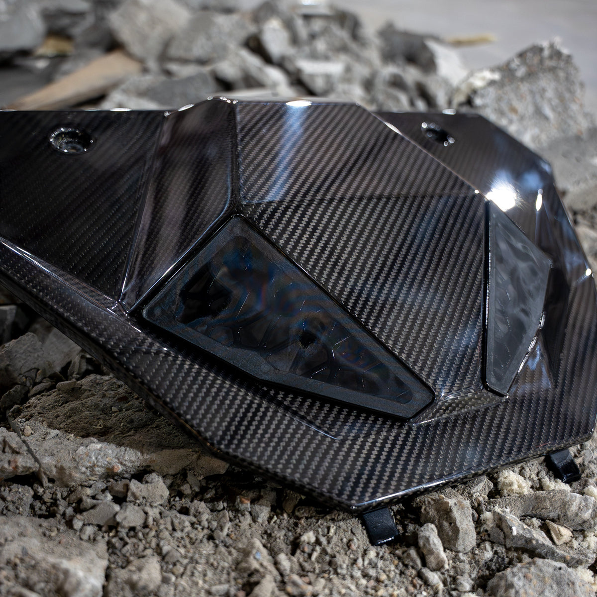 RPM Pro Series Ram Air Carbon Fiber Hood — view 13