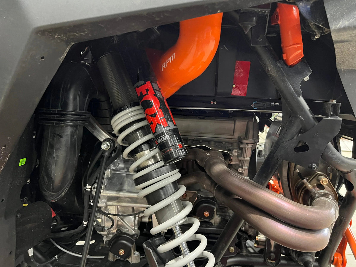 RPM Polaris RZR Pro R 6 PLY Silicone HD Intake Tube / Bed To Airbox — view 8