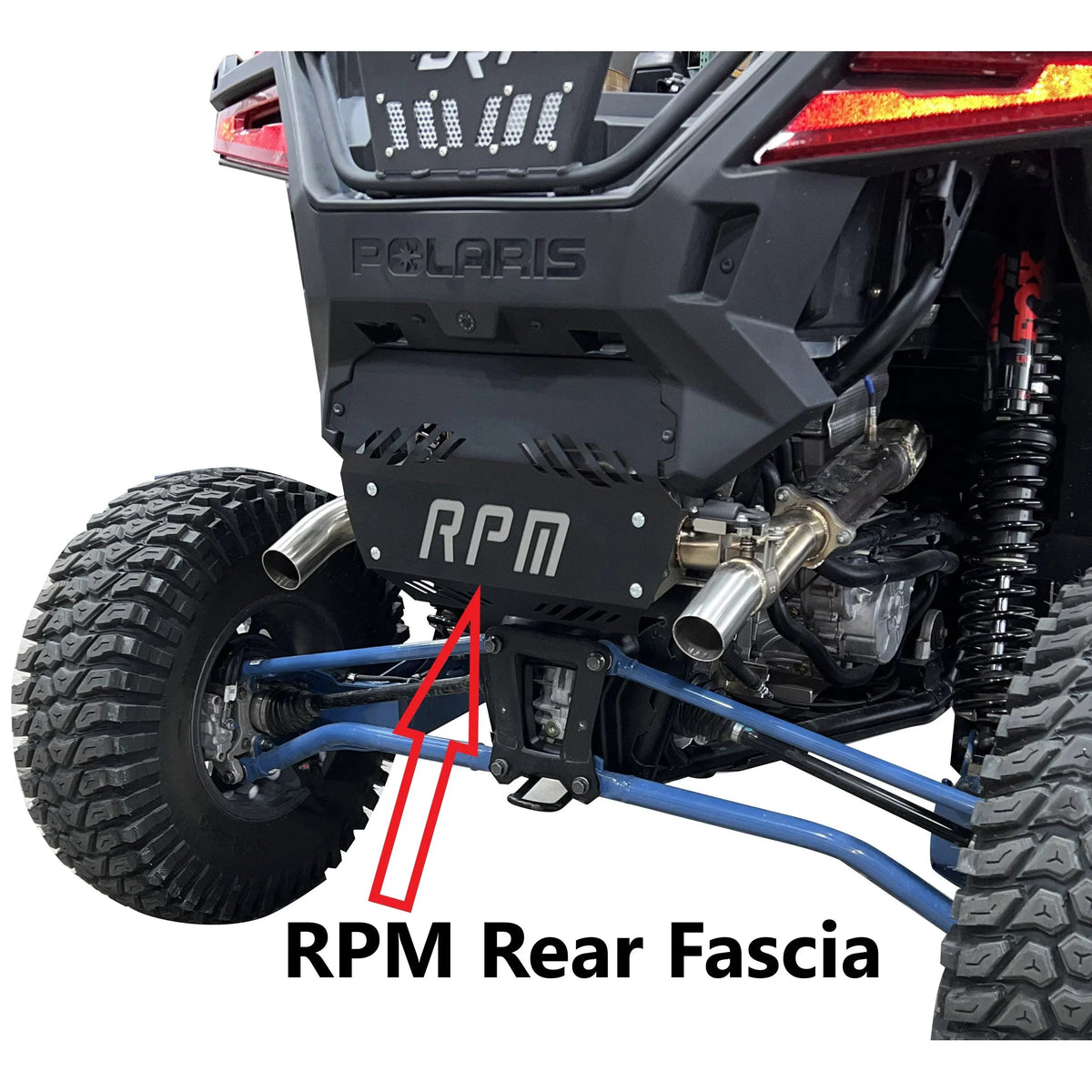 RPM RZR PRO XP & Turbo R/Pro S E-Valve Muffler - Dual Tip Captains Choice Exhaust - 2020-2026 PRO XP & TURBO R — view 3