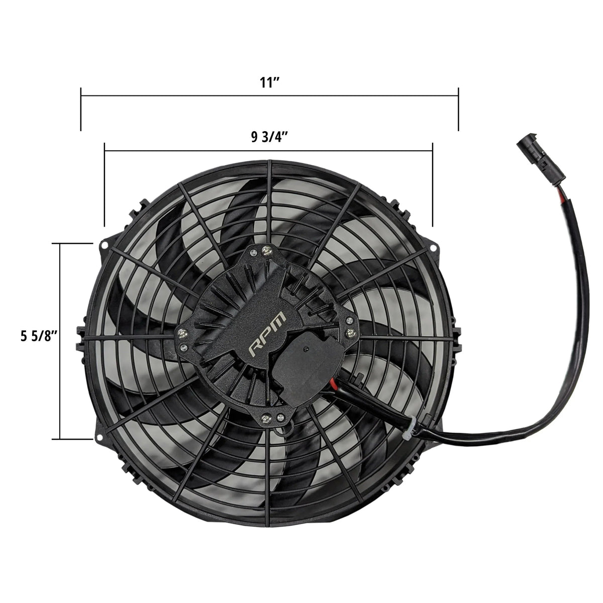 RPM Can-Am X3 2017-19 / 50mm Brushless 10" 10 Blade Intercooler Fan Upgrade — view 7