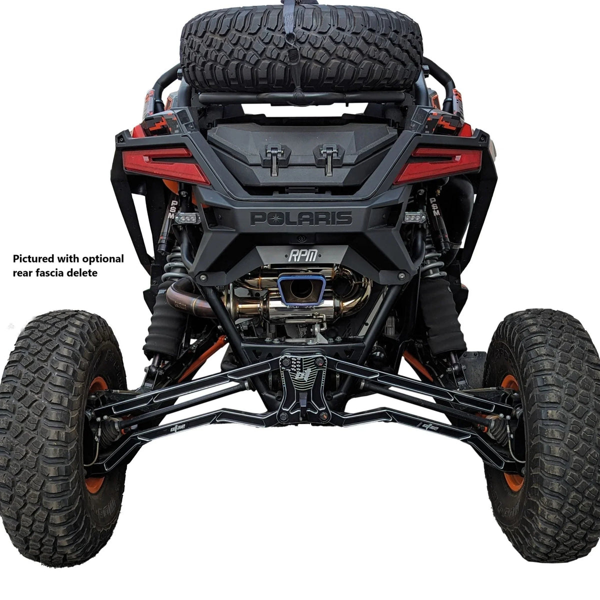 RPM Polaris RZR Pro R 3" DUAL Sport Muffler W/ 3" Tip — view 9