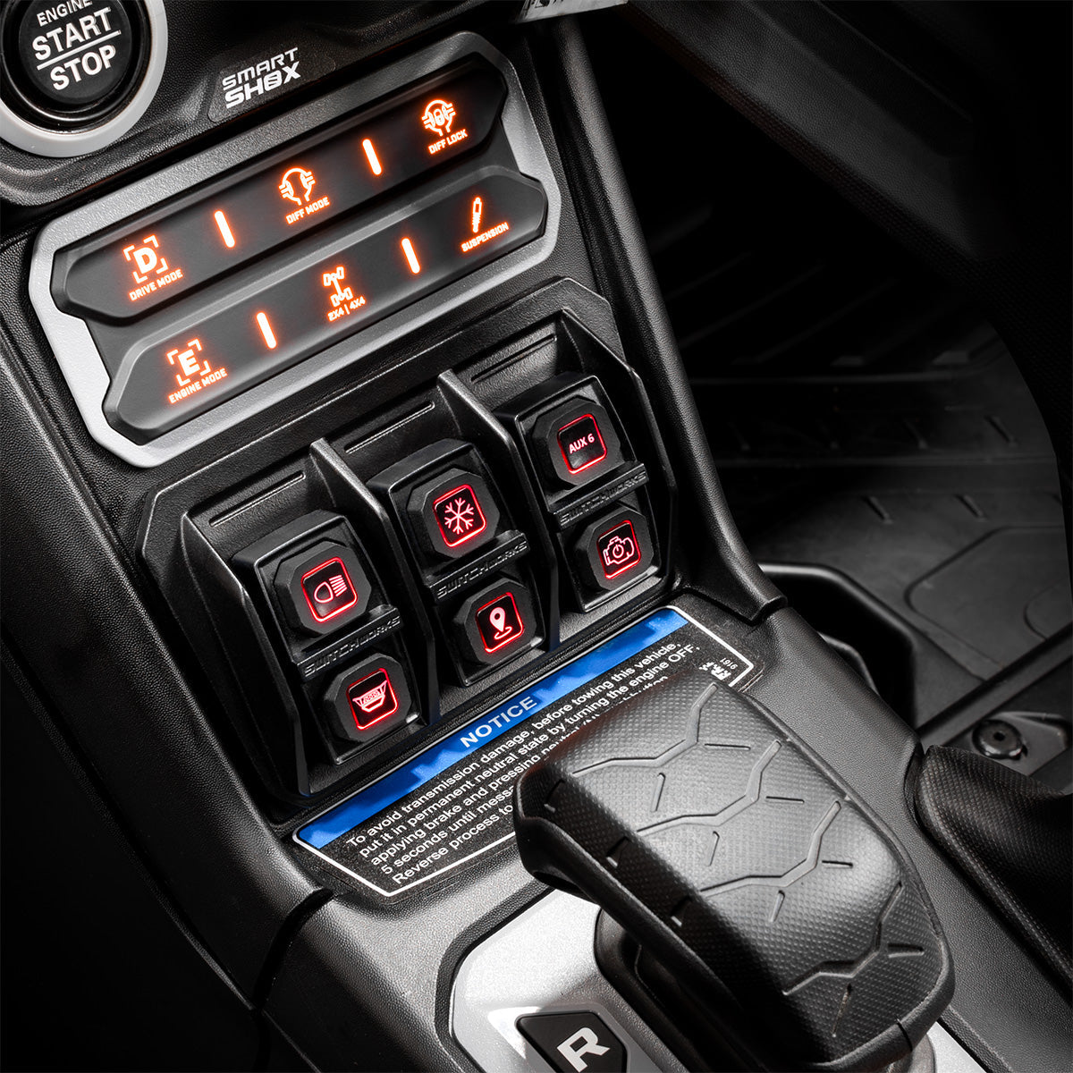 Sierra6, 6-Switch, 3-Rocker Electronic Accessory Smart Switcher - Universal - product image 8