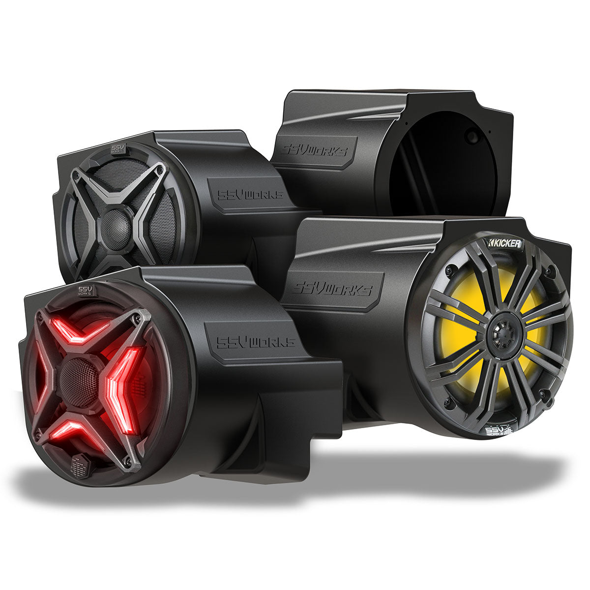 2020-2024 Polaris® RZR Pro Series In-Dash 6.5" Speaker-Pods - product image 2
