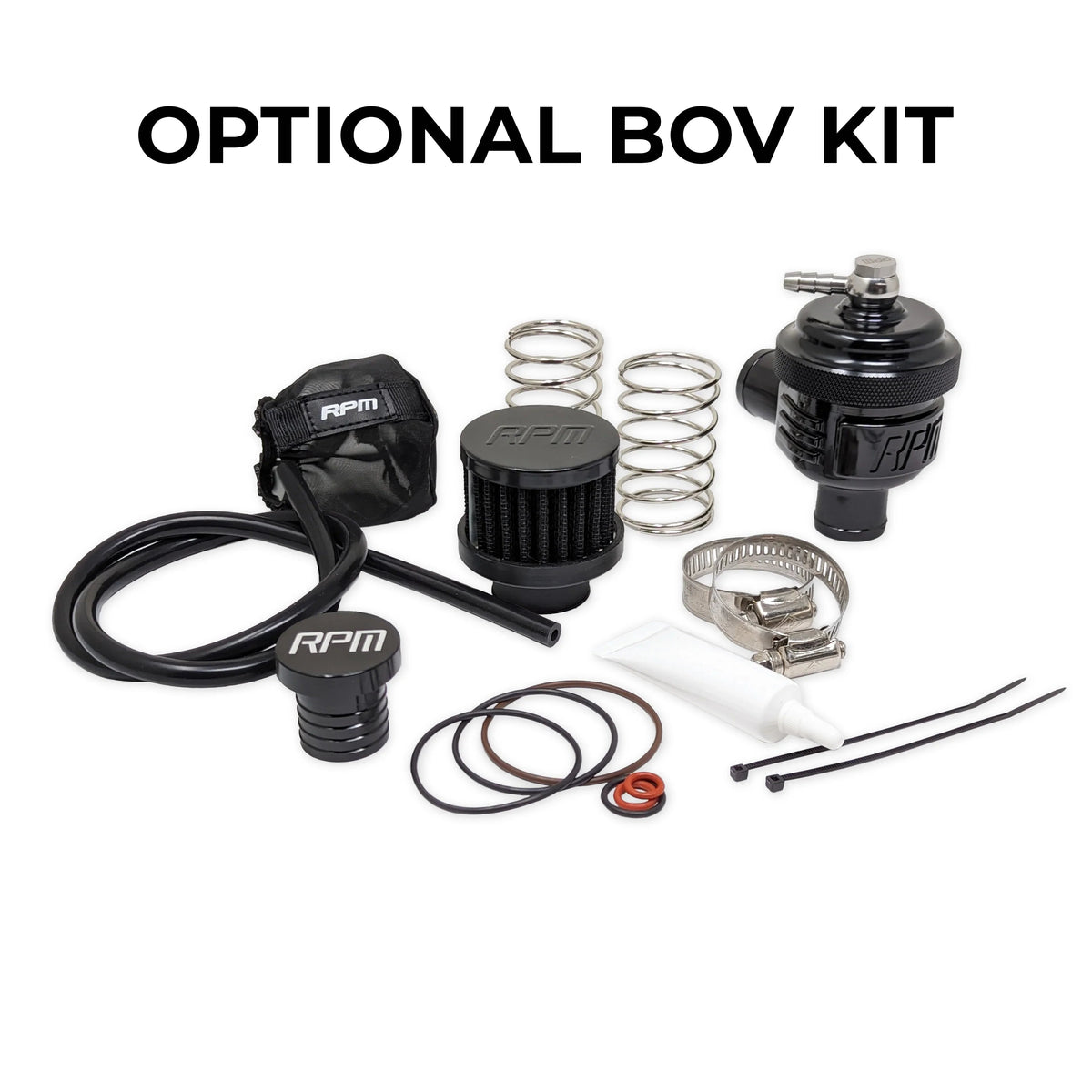 RPM Polaris RZR Turbo XPT XP4 Turbo S Silicone Intake & Charge Tube SET — view 16