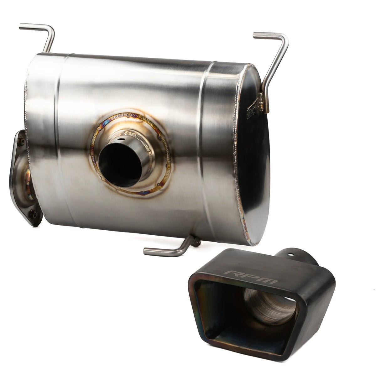 RPM Polaris RZR Pro R E-Valve Chambered 3" Performance Exhaust - Electric Valve Muffler — view 11