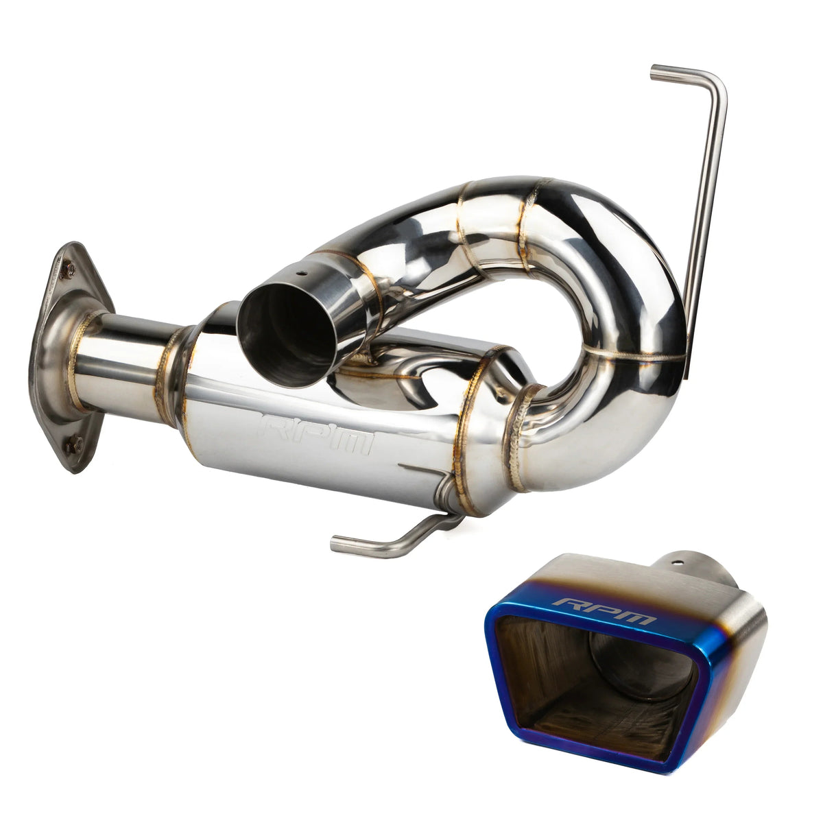 RPM Polaris RZR Pro R 3" Sport Muffler W/ 3" Tip — view 14