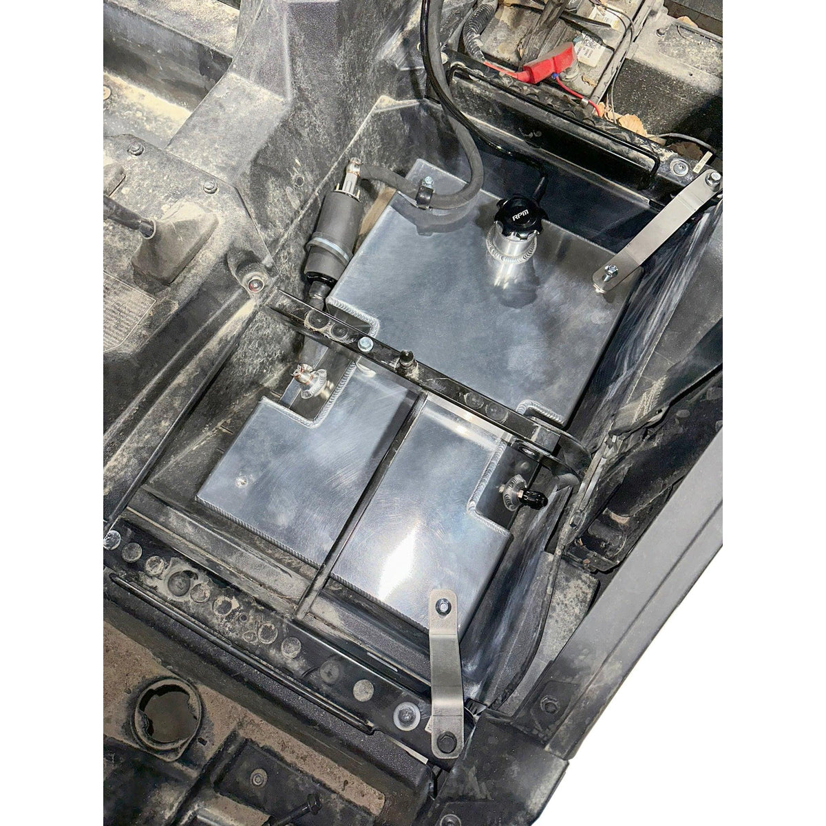 RPM RZR Auxiliary Fuel Tank - 4 Seat XPT / XP1000 / Turbo S 4.5G Auxiliary Fuel Gas Tank Kit — view 9