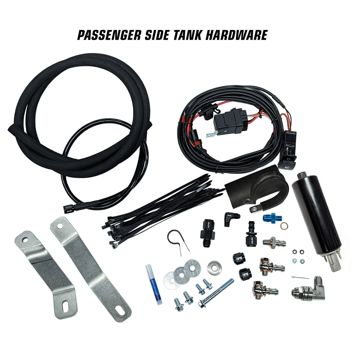 RPM RZR Auxiliary Fuel Tank - 4 Seat XPT / XP1000 / Turbo S 4.5G Auxiliary Fuel Gas Tank Kit — view 15