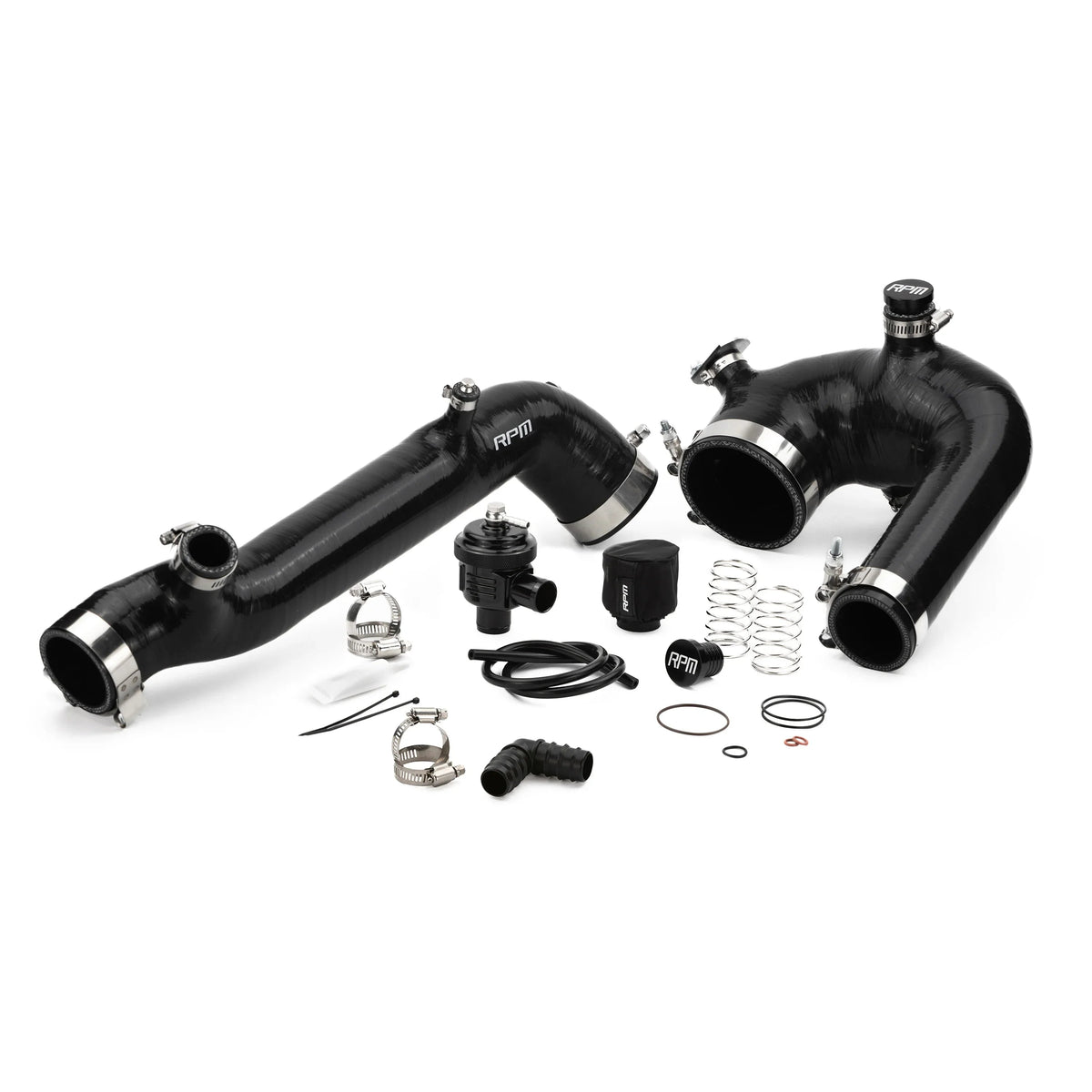 RPM Polaris RZR Turbo XPT XP4 Turbo S Silicone Intake & Charge Tube SET — view 4