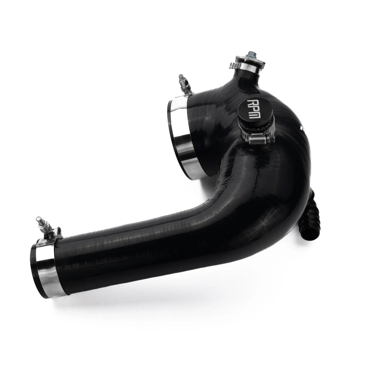 RPM Polaris RZR Turbo XPT, XP4, & Turbo S Silicone Intake J-Tube — view 2