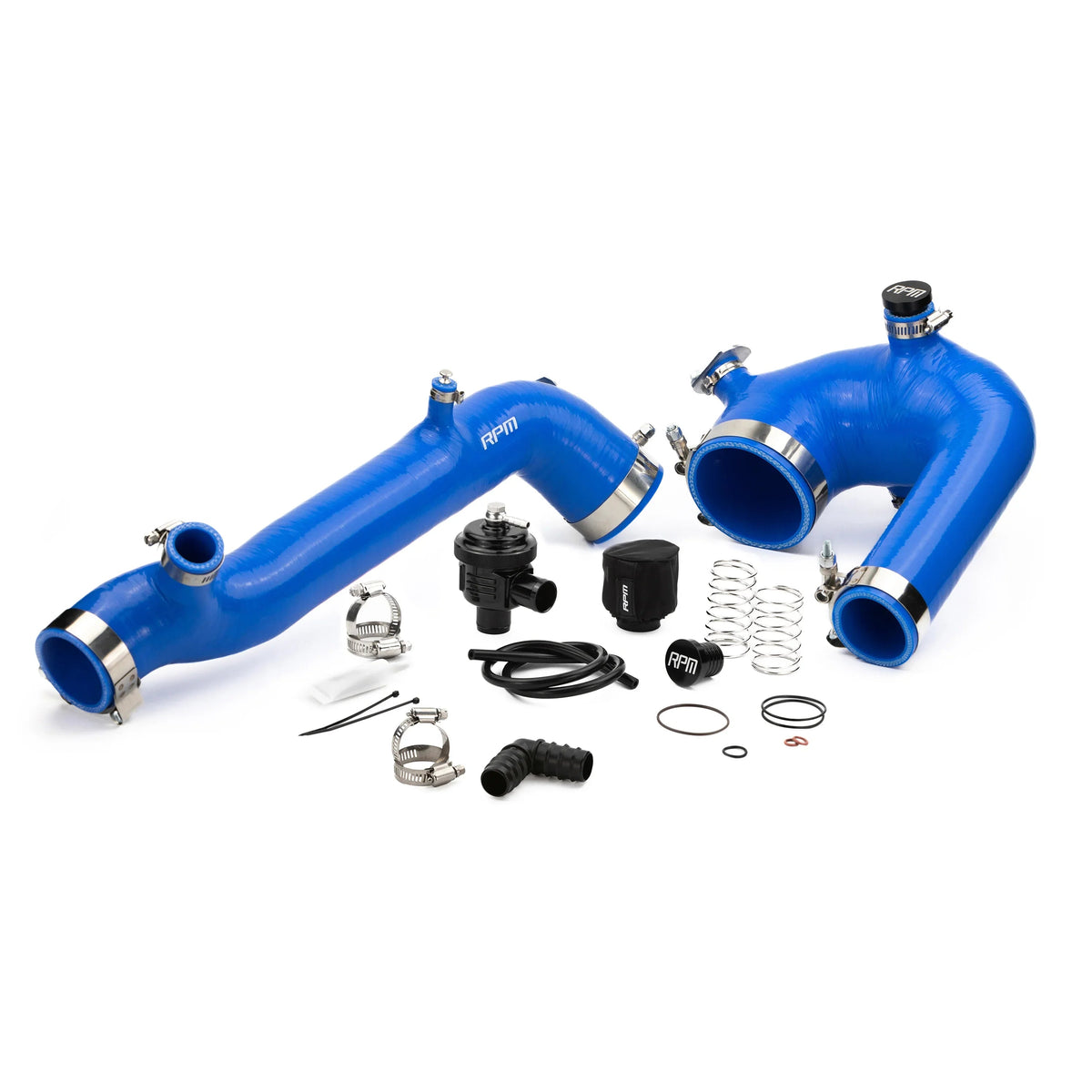 RPM Polaris RZR Turbo XPT XP4 Turbo S Silicone Intake & Charge Tube SET — view 6