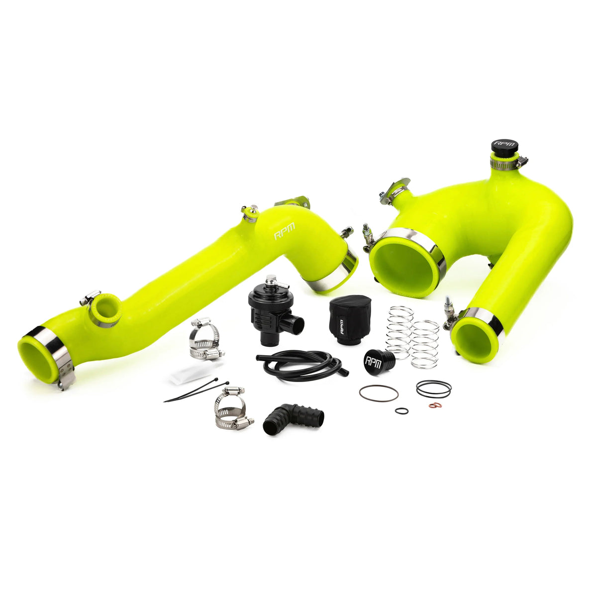 RPM Polaris RZR Turbo XPT XP4 Turbo S Silicone Intake & Charge Tube SET — view 14