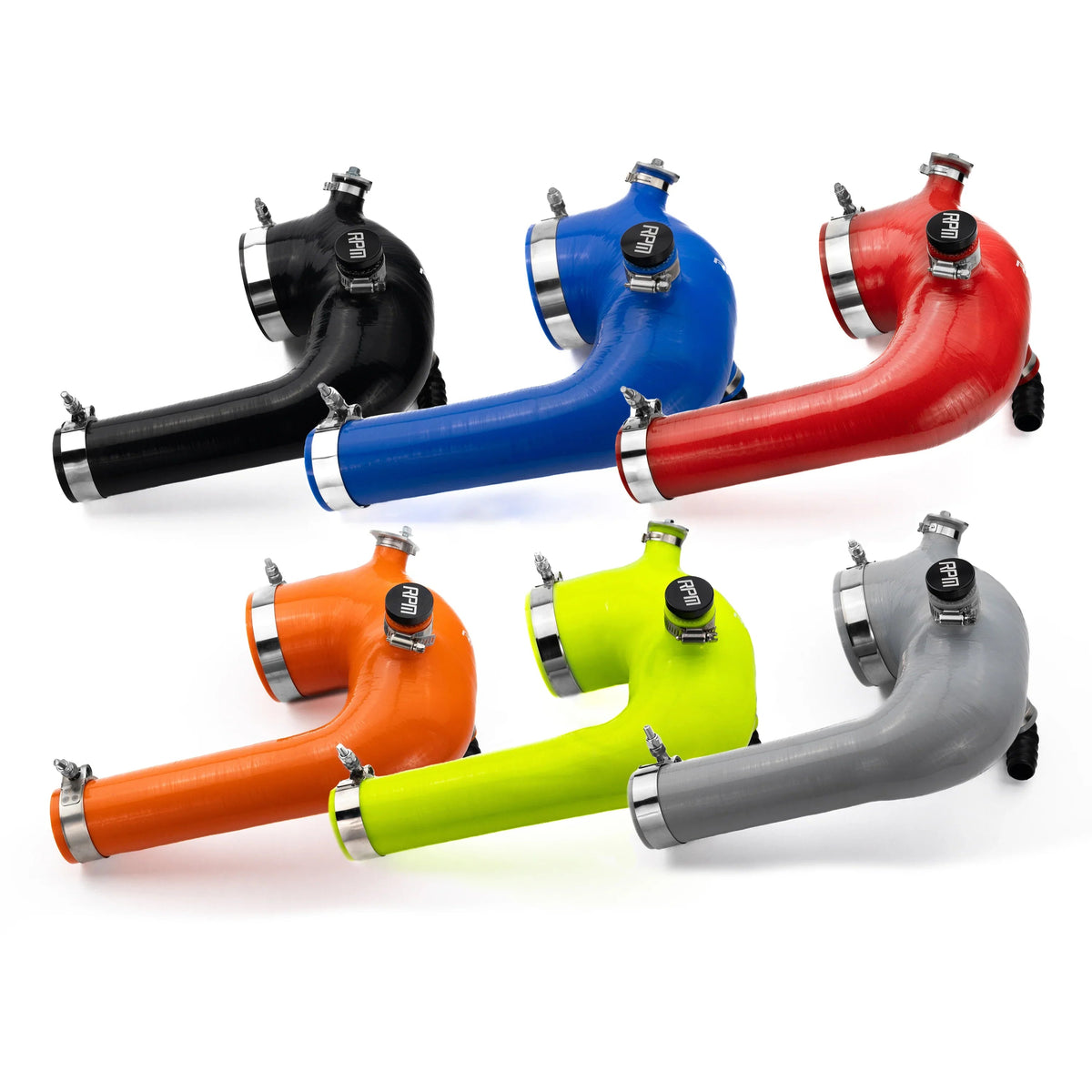 RPM Polaris RZR Turbo XPT XP4 Turbo S Silicone Intake & Charge Tube SET — view 2