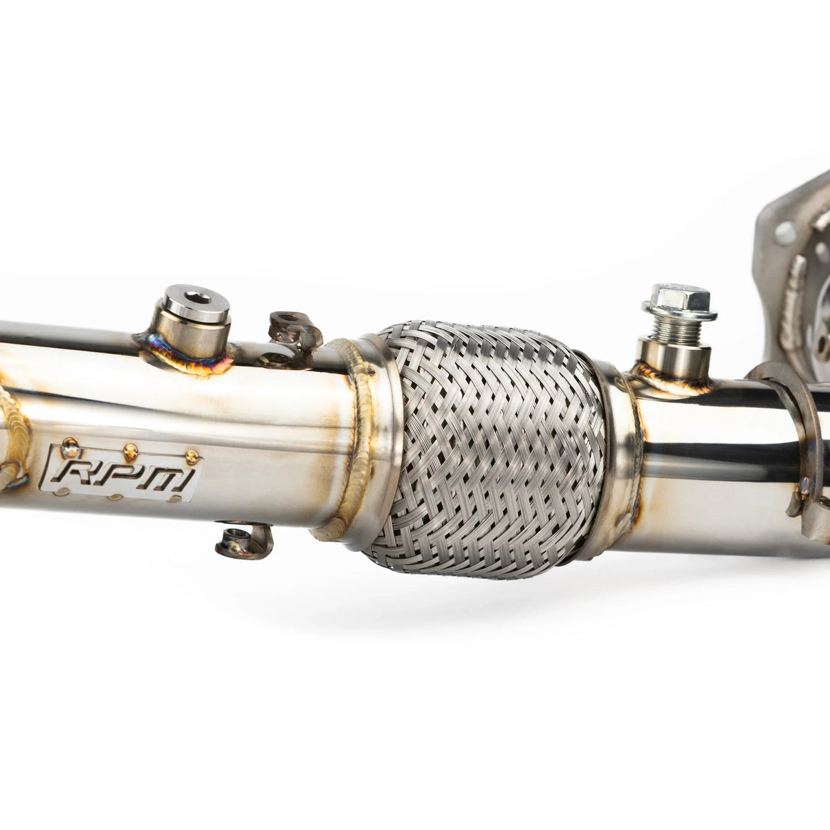 RPM RZR XPT Turbo Pro XP Pro S & Turbo R 2.5" Captains Choice Electric Side Dump E-Valve Exhaust — view 3