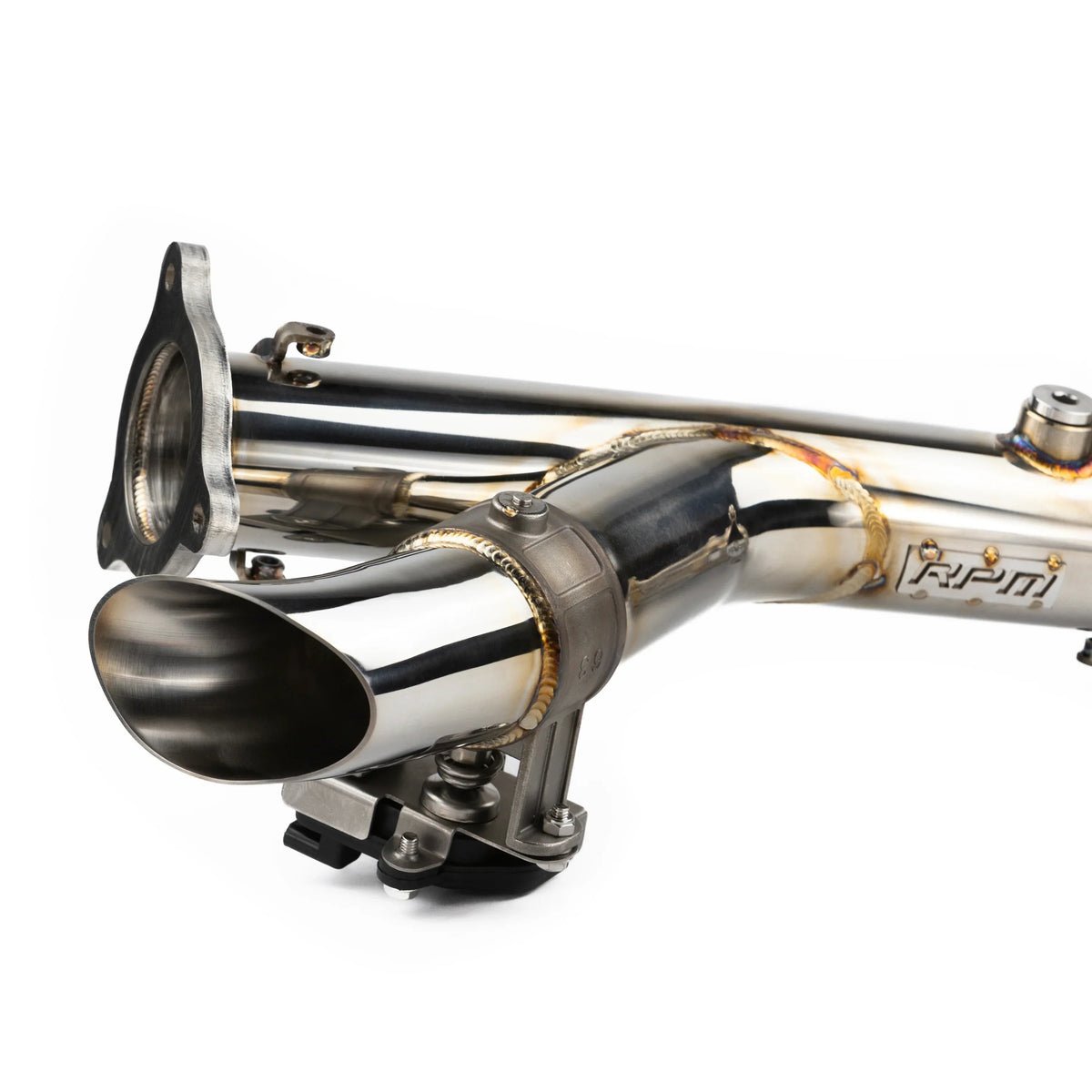 RPM RZR XPT Turbo Pro XP Pro S & Turbo R 2.5" Captains Choice Electric Side Dump E-Valve Exhaust — view 2