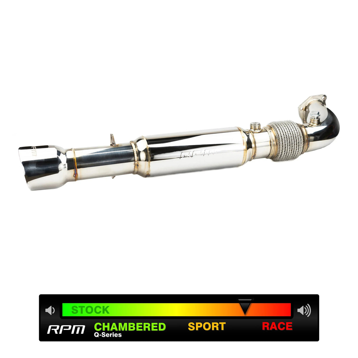 RPM Turbo RZR Desert Series 3" Full Stainless Exhaust System — view 10