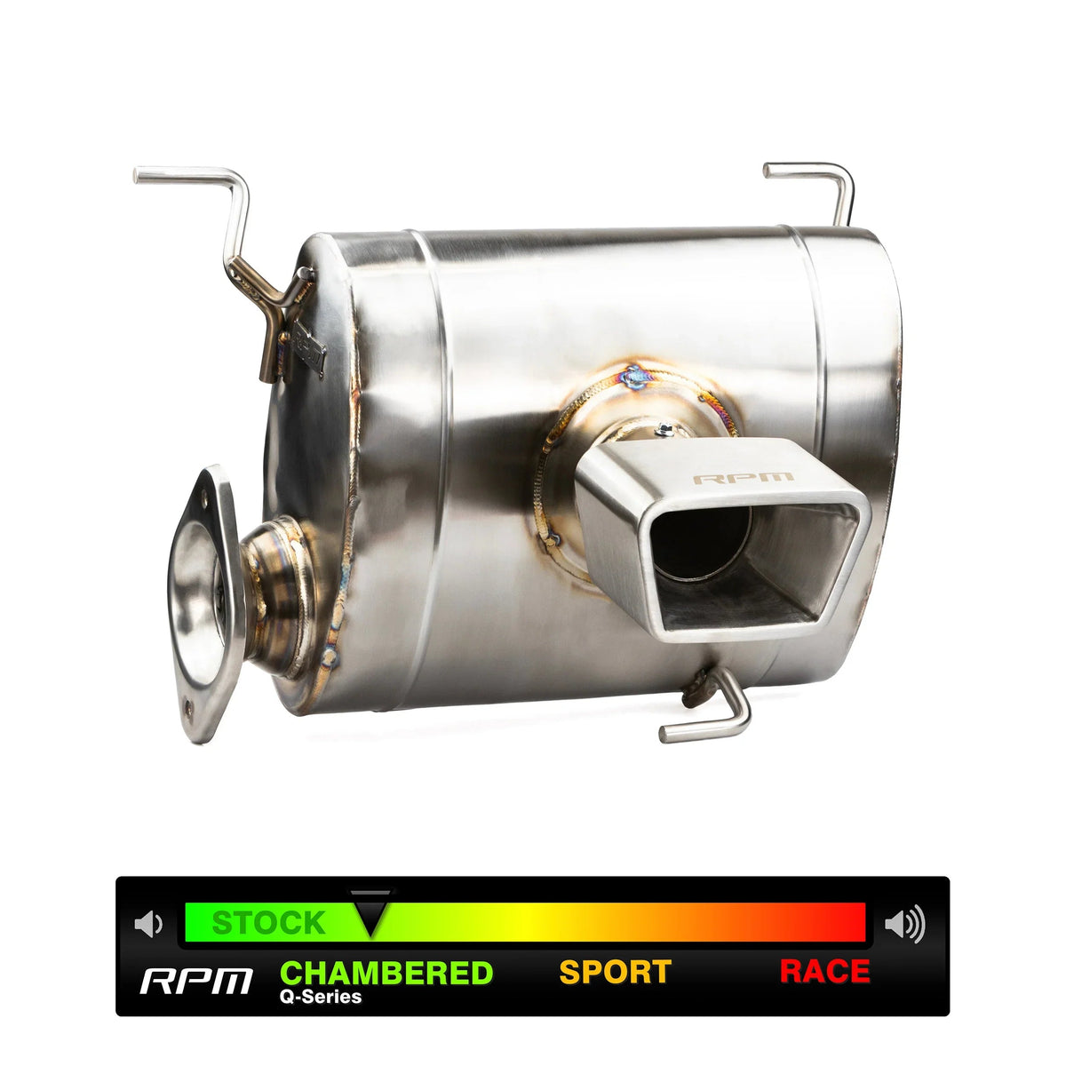 RPM Polaris RZR Pro R Chambered 3" Performance Exhaust — view 15