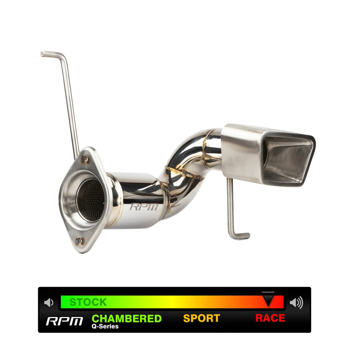 RPM RZR Pro R 3" Race Pipe With 3" RPM Tip / Race Muffler / Muffler Delete — view 18