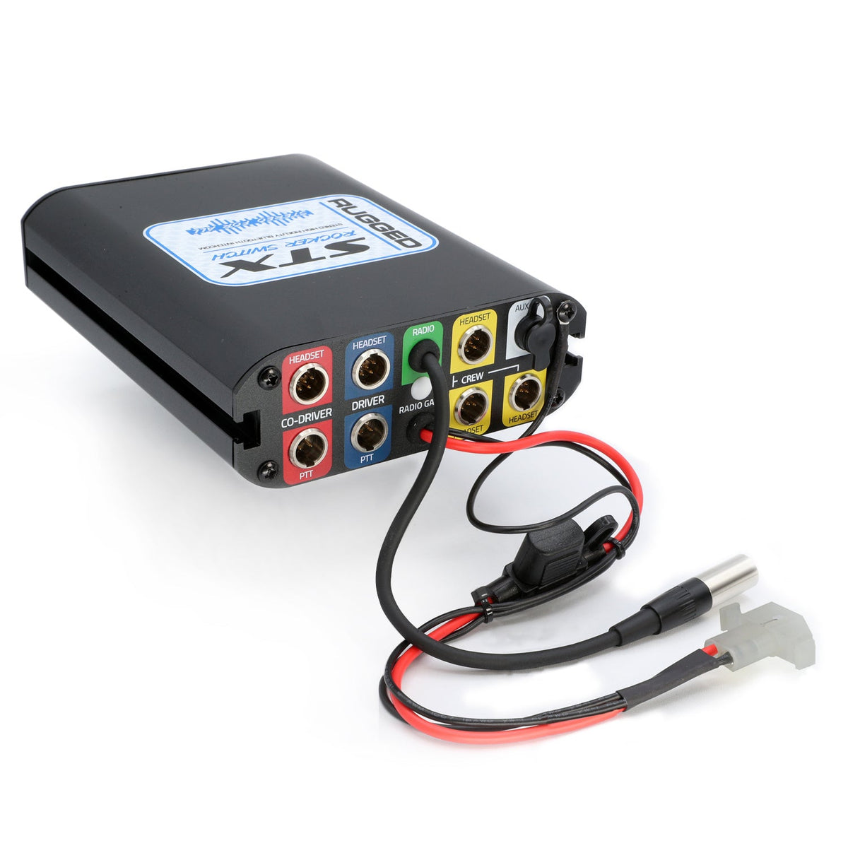 STX STEREO Remote Head Complete Master Communication Kit with Intercom and 2-Way Radio - product image 5