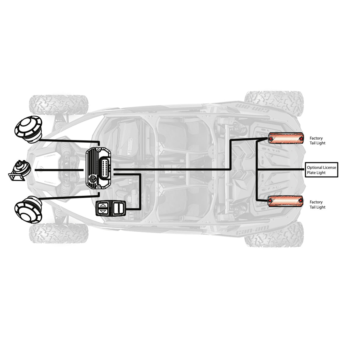 Tango2 Vehicle Specific Turn-Signal Kit with All-In-One Controller and Taillight Integration - product image 7