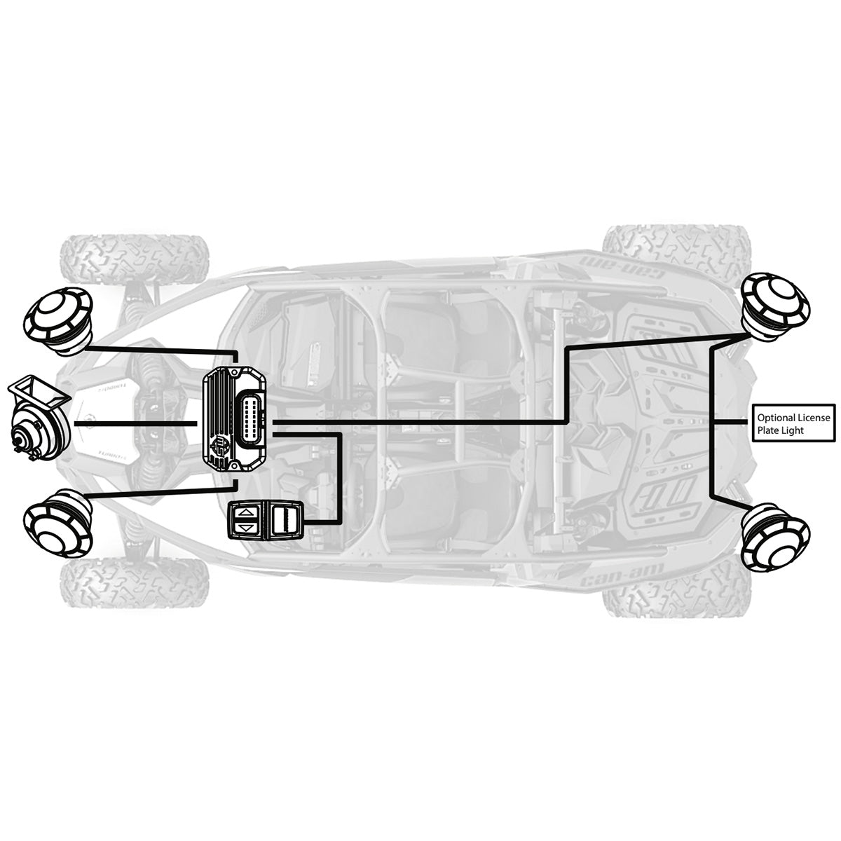 Tango2 Universal Turn-Signal Kit with All-In-One Controller - product image 3