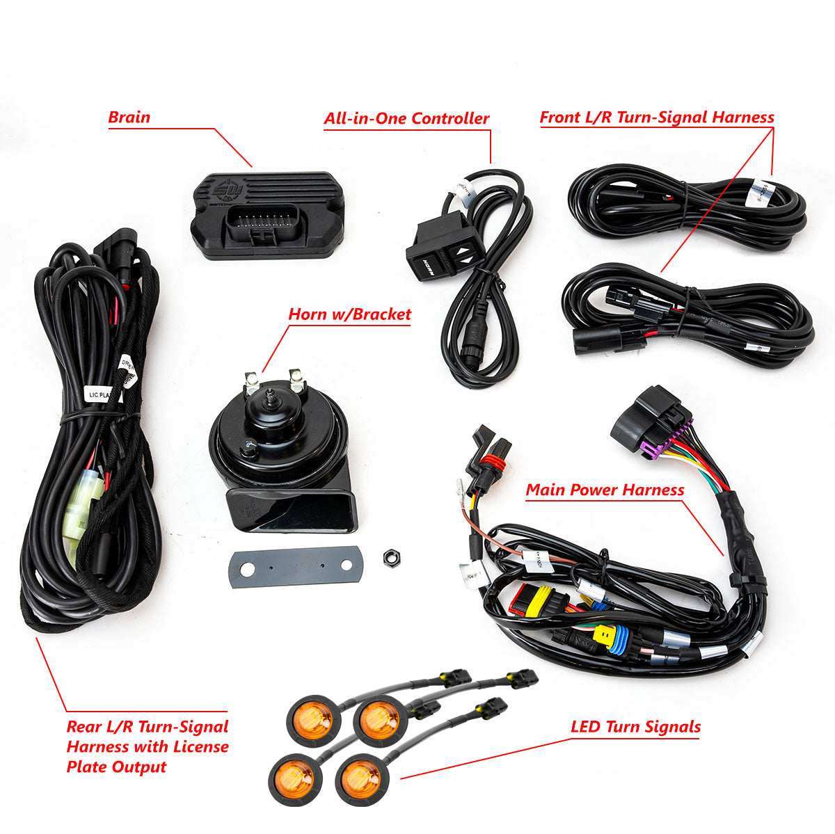 Tango2 Universal Turn-Signal Kit with All-In-One Controller - product image 2