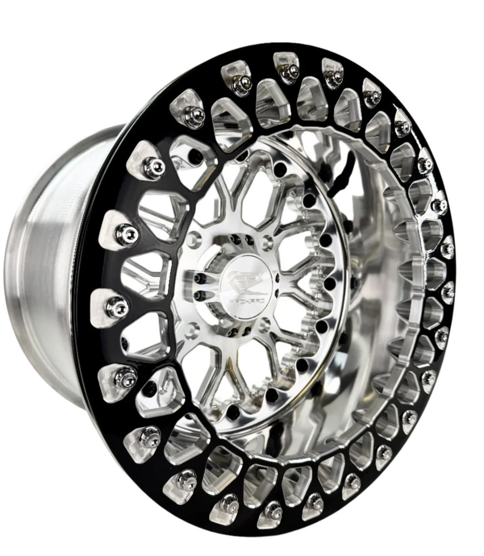 Wishbone - FF Forged Polished Beadlock - Silver